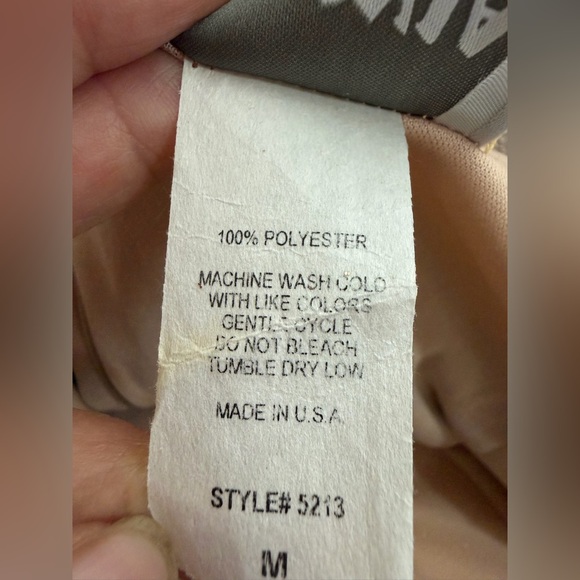 Lenovia Metallic Gold slit dress size M - Picture 6 of 7